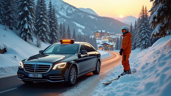 Besoin d'un taxi Genève Courchevel ? Optez pour un trajet confortable