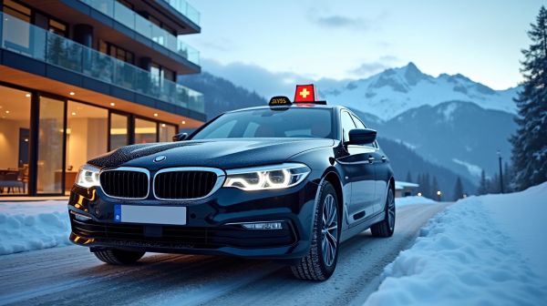 Besoin d'un taxi Genève Courchevel ? Optez pour un trajet confortable