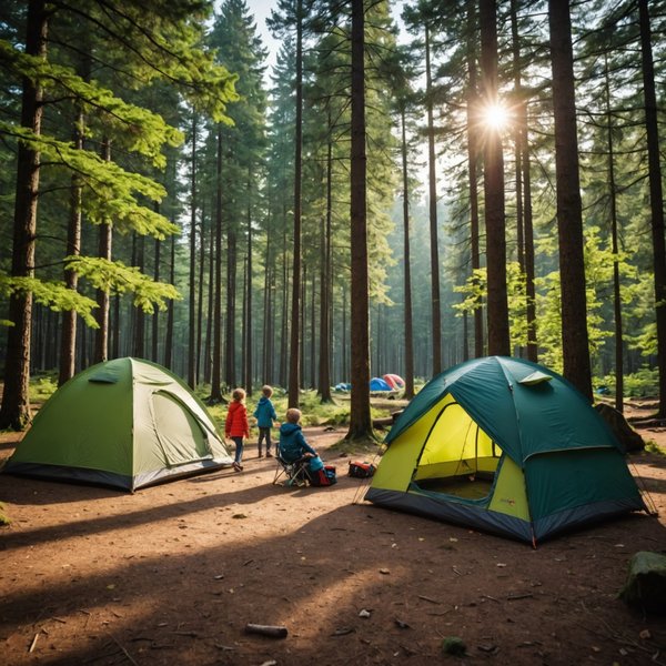 Quels sont les meilleurs conseils pour un camping en forêt primaire avec des enfants?